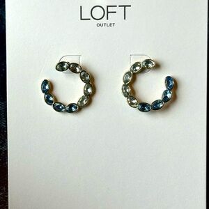 Loft Nearly Circle Dazzle Earrings